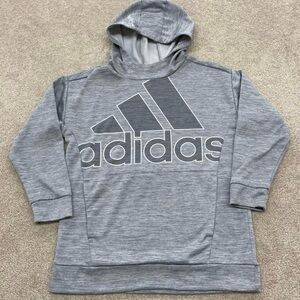 Adidas Sweatshirt Boys Kids Gray
Pullover Hoodie